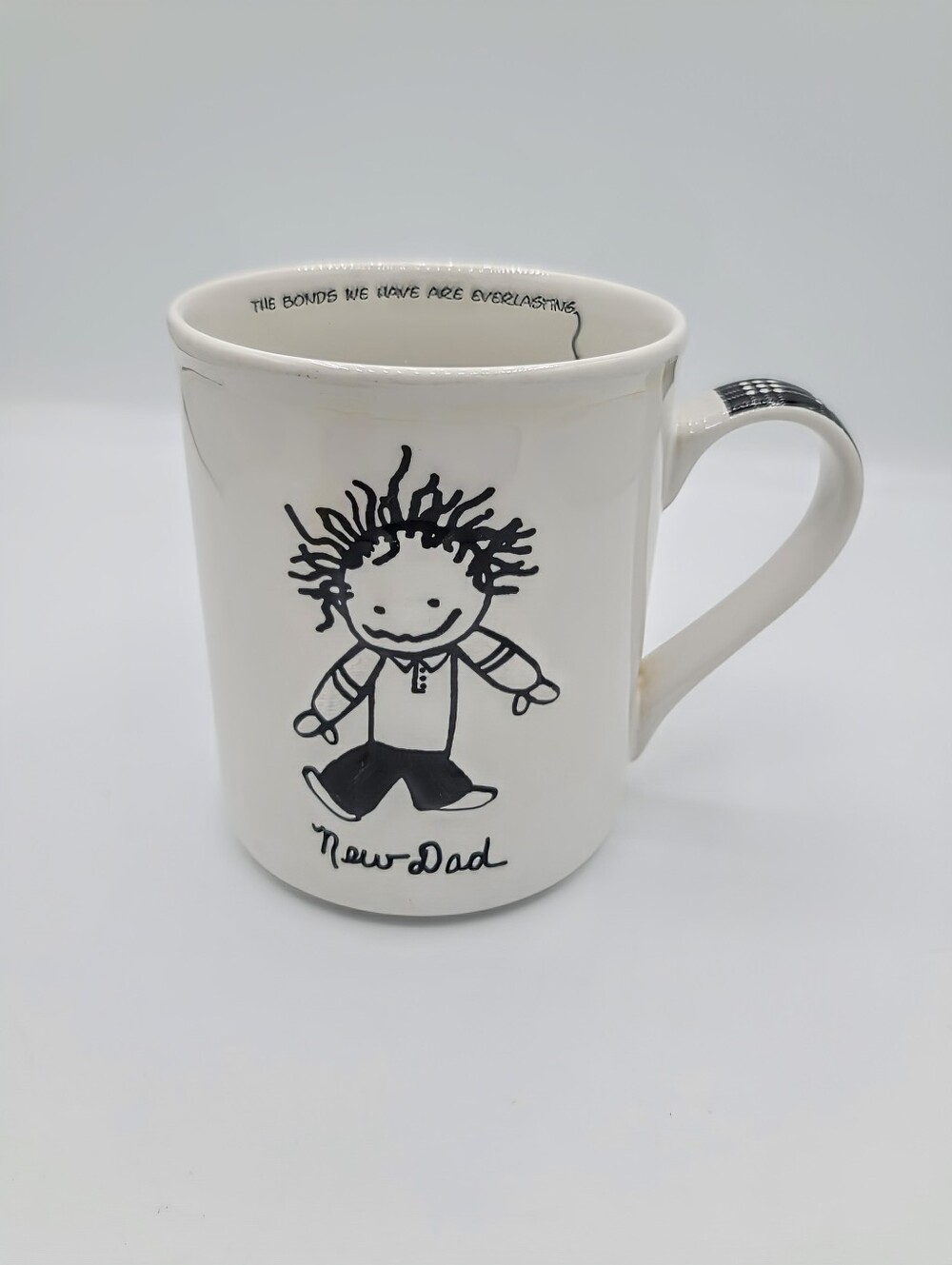 Enesco Children of the Inner Light New Dad Mug Marci Fatherhood Coffee Cup Plaid